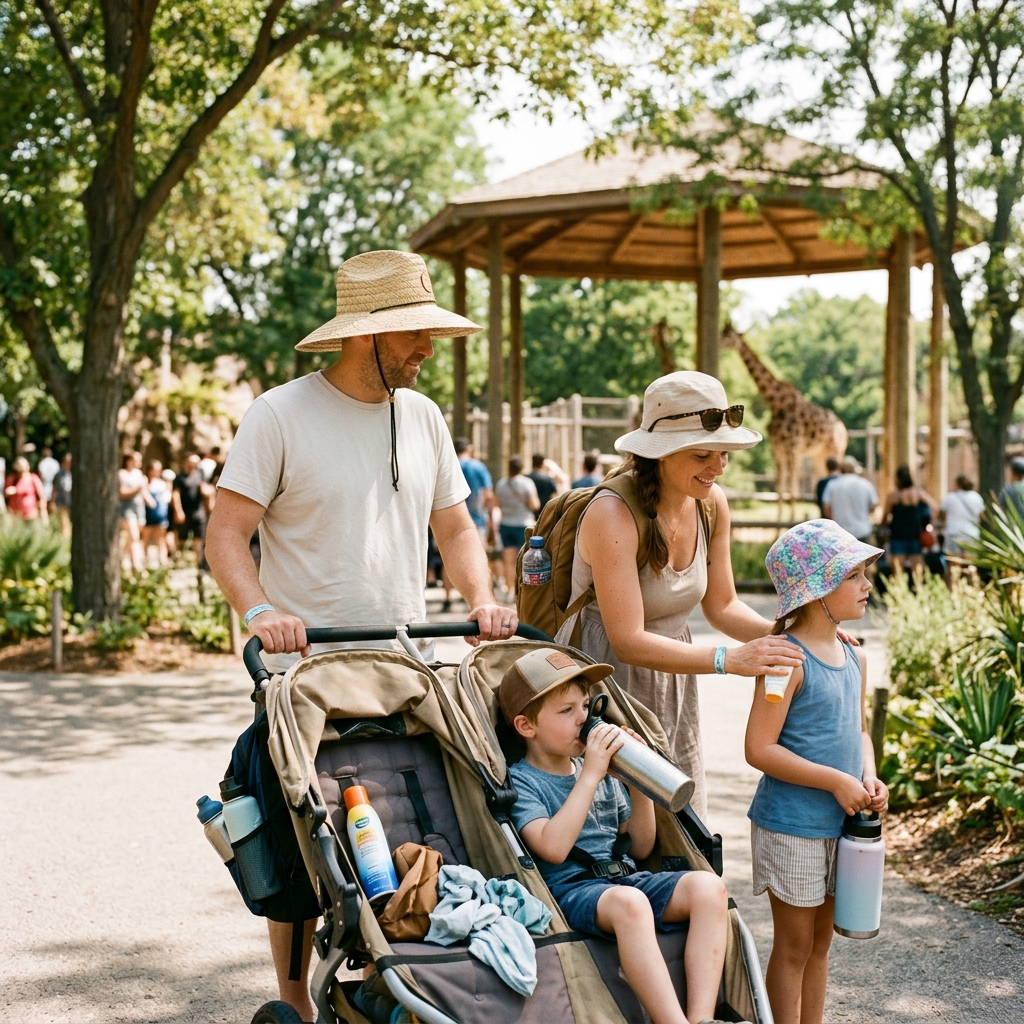 Section photo for: Heat, Hats, Sunscreen, and Water
