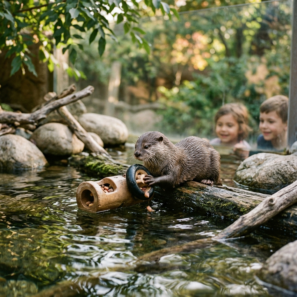 Section photo for: What Is Zoo Animal Enrichment?