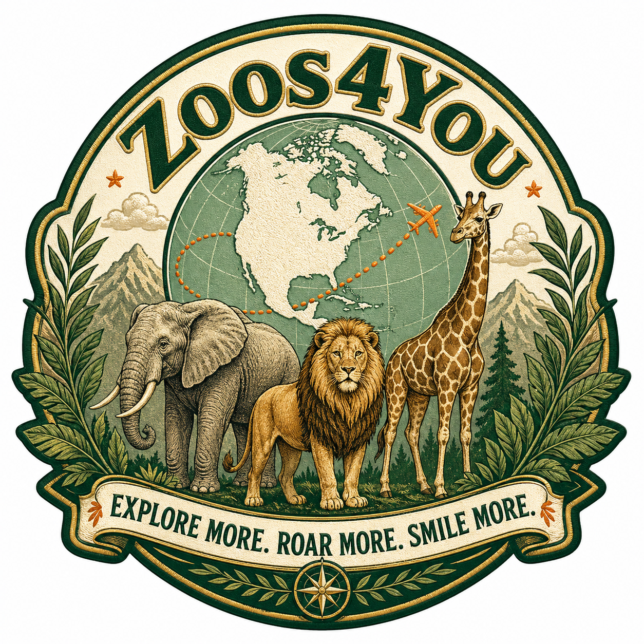 Zoos4You adventure expedition patch